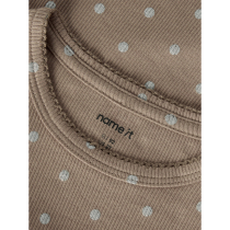 NAME IT Bluse Flona Taupe Gray